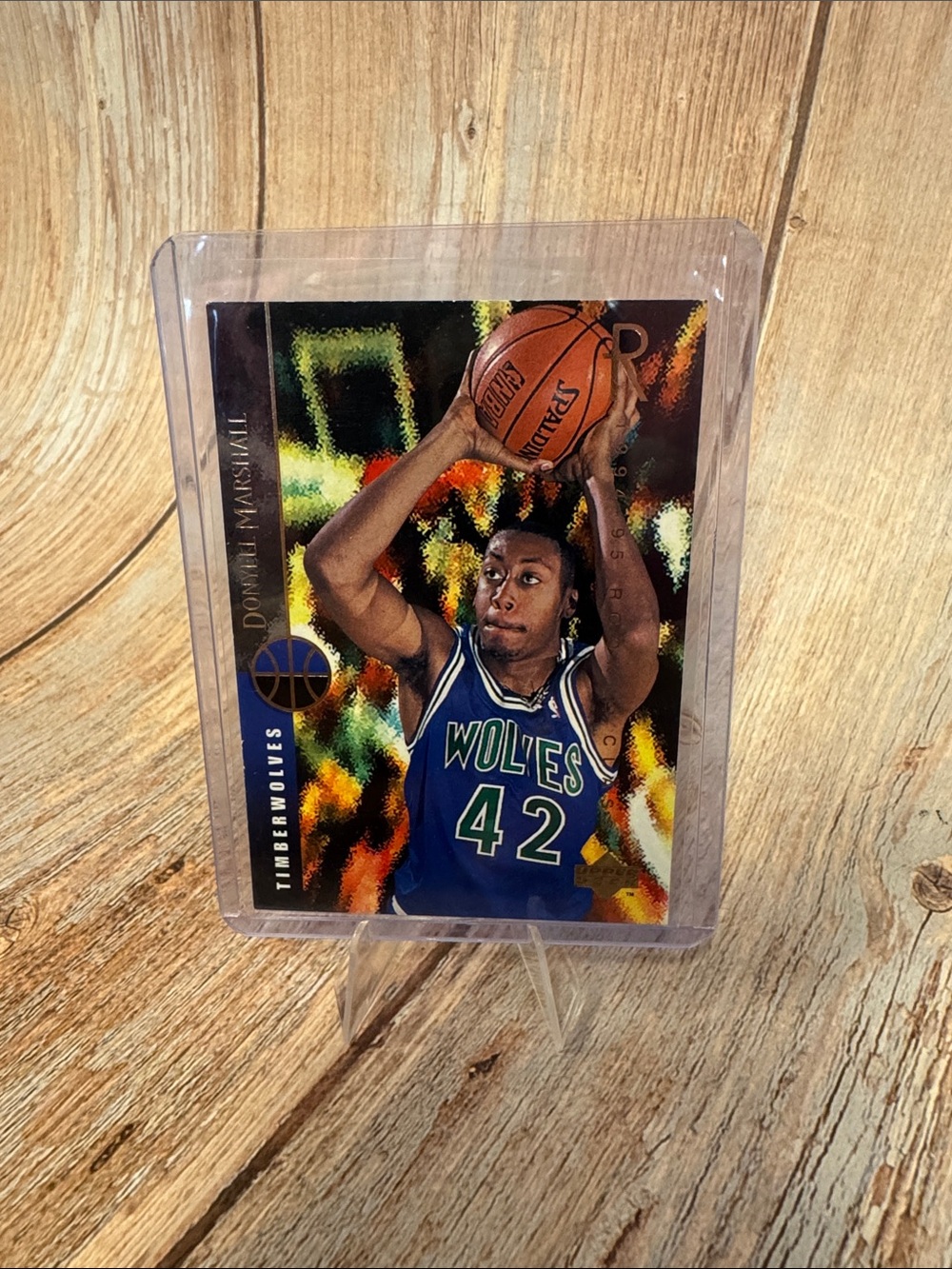 VTG 1994 Upper Deck Donyell Marshall #163 Basketball Trading Card Item #PHK1771